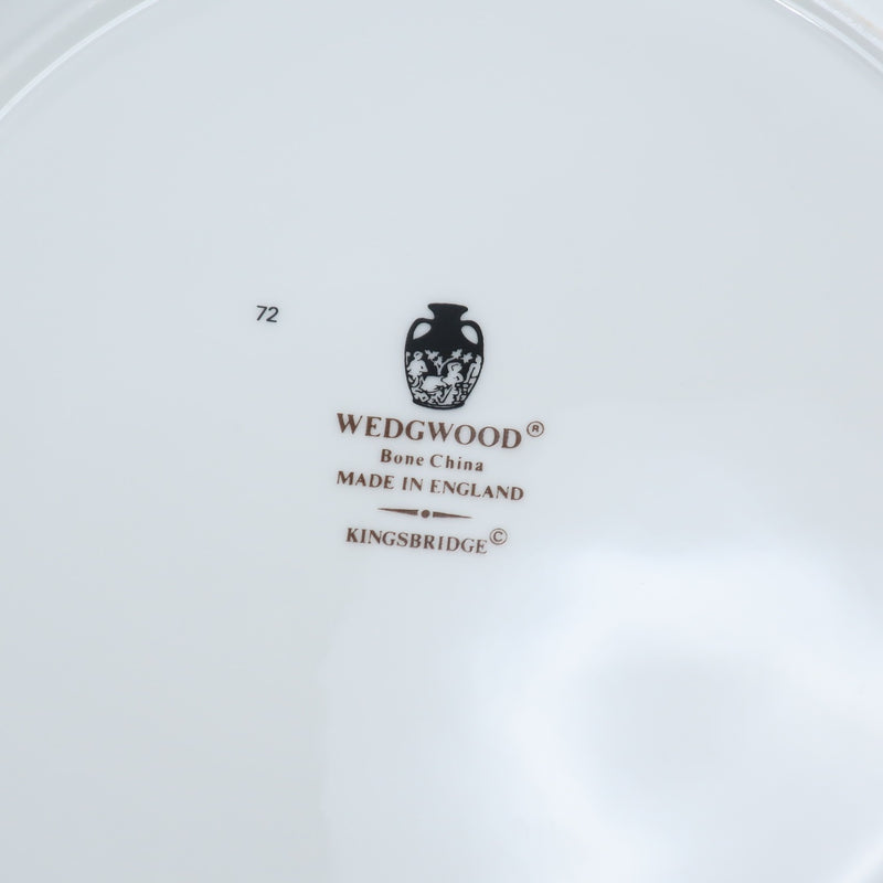 [Wedgwood] Wedgewood King deslizante (Kingsbridge) 18 piezas 18 Piezas grandes, medianas y pequeñas placas 15.5/20/27 (cm) Porcelana_ vajilla
