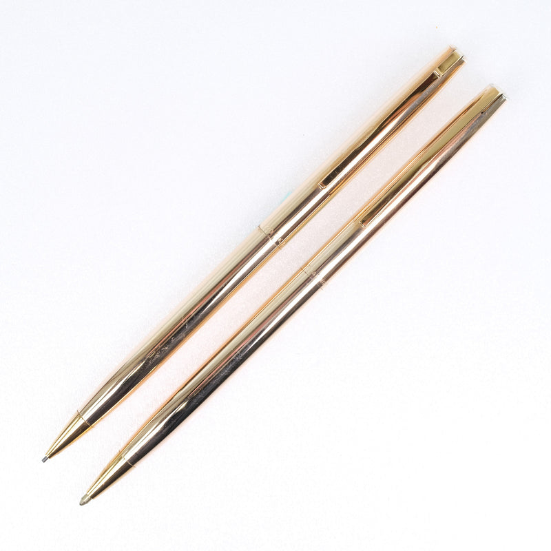 【Hallmark】ボールペン＆シャーペン 2本セット ボールペン
×1/20 14K  [Hallmark] Ballpoint pen & mechanical pencil 2 pcs set ユニセックス
