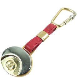 [gucci] gucci钥匙链金属x金色镀红女士