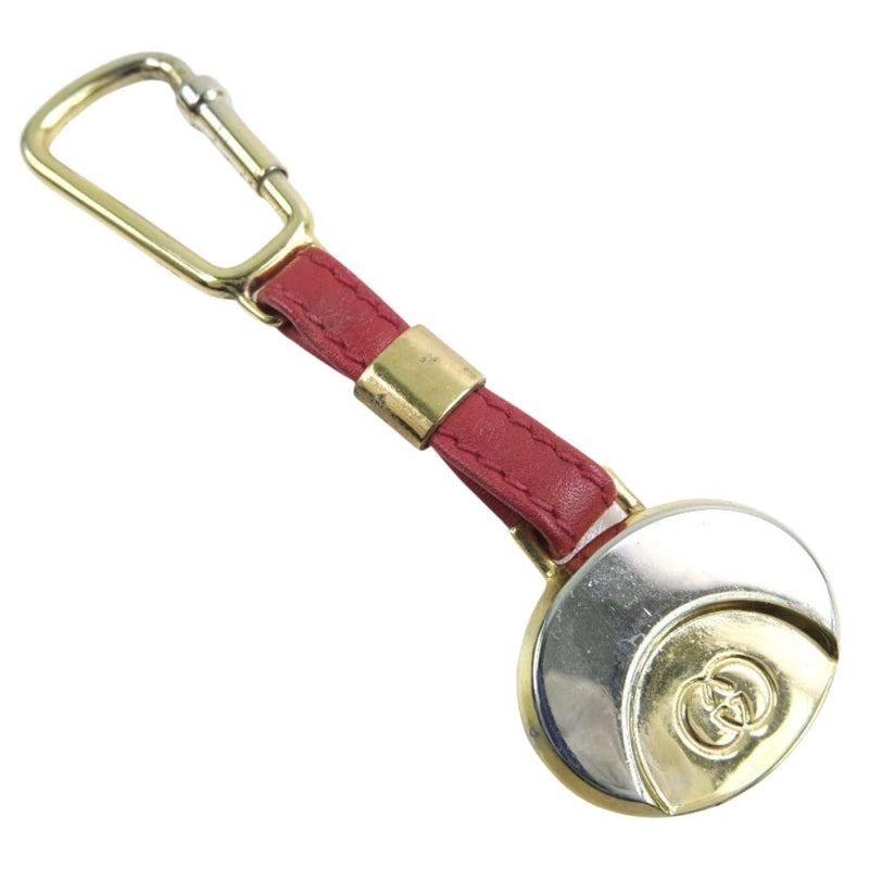 [Gucci] Gucci Cadena de llaves Metal x revestimiento de oro Damas rojas