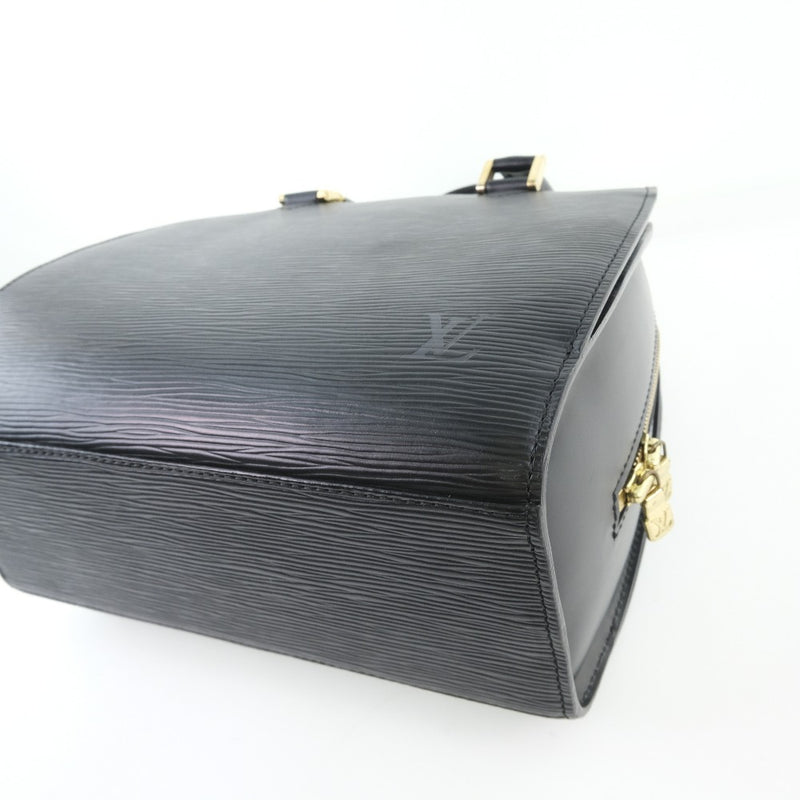[LOUIS VUITTON] Louis Vuitton Ponnu M52052 Handbag Epireather Noir Black Black MI0061 Engraved Ladies Handbag A-Rank