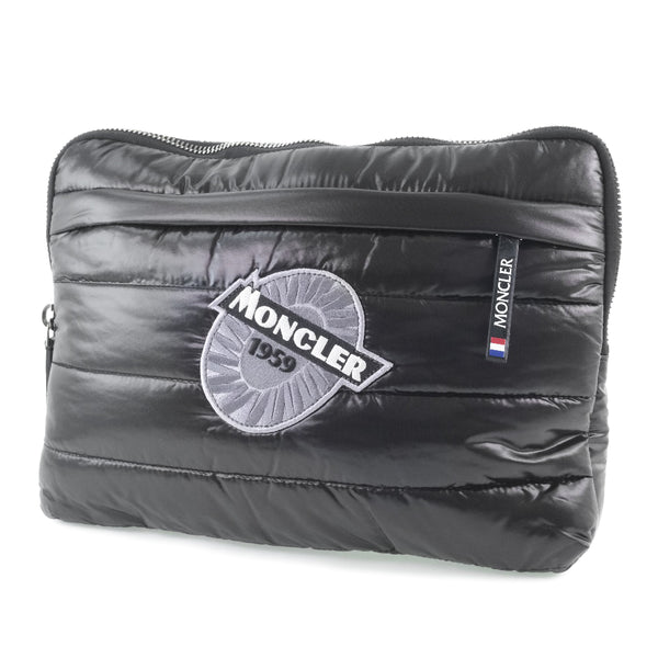 [Moncler] Moncler embrague bolso Nylon Black Unisex Bag a Rank