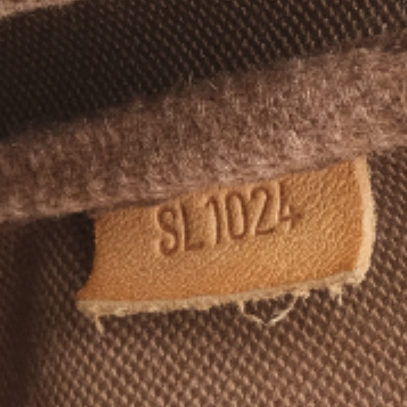[Louis Vuitton] Louis Vuitton Pochette Access Wall Cherry M95008会标帆布茶SL1024雕刻女士小袋