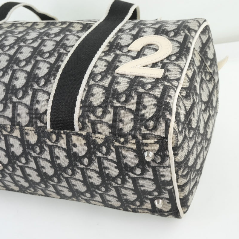 [DIOR] Christian Dior Trotter No.2 Handbag PVC Black Ladies Handbag