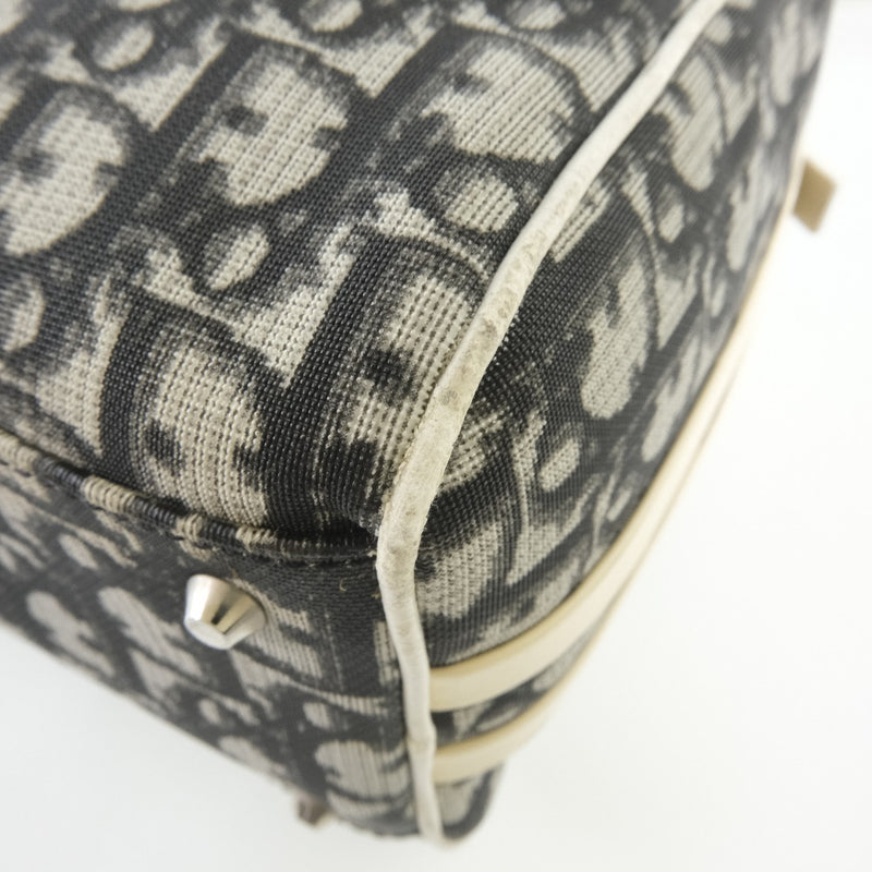 [Dior] Christian Dior Trotter No.2 Handbag Pvc Black Ladies Handbag