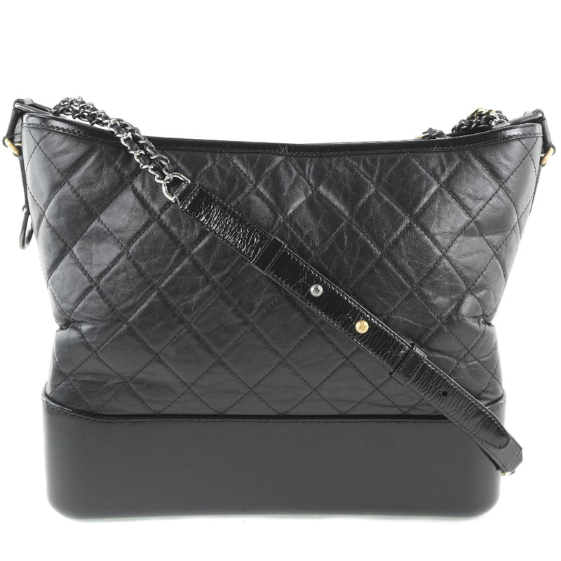 CHANEL] Chanel Gabriel de Chanel Hobo A93824 Shoulder bag Calf Black Ladies  Shoulder Bag A-rank – KYOTO NISHIKINO