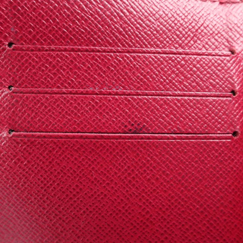 [Louis Vuitton] Louis Vuitton Arianne Trimal Wallet Monogram Canvas Fuchsha CA0148雕刻女士Sanroku Wallet