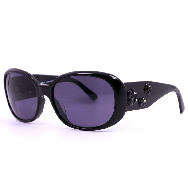 CHANEL] Chanel 5113 sunglasses Plastic black 56 □ 16 130 engraved