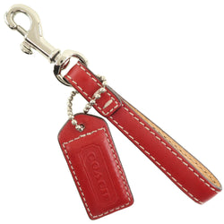 [Coach] Coach strap leather red ladies strap A+rank