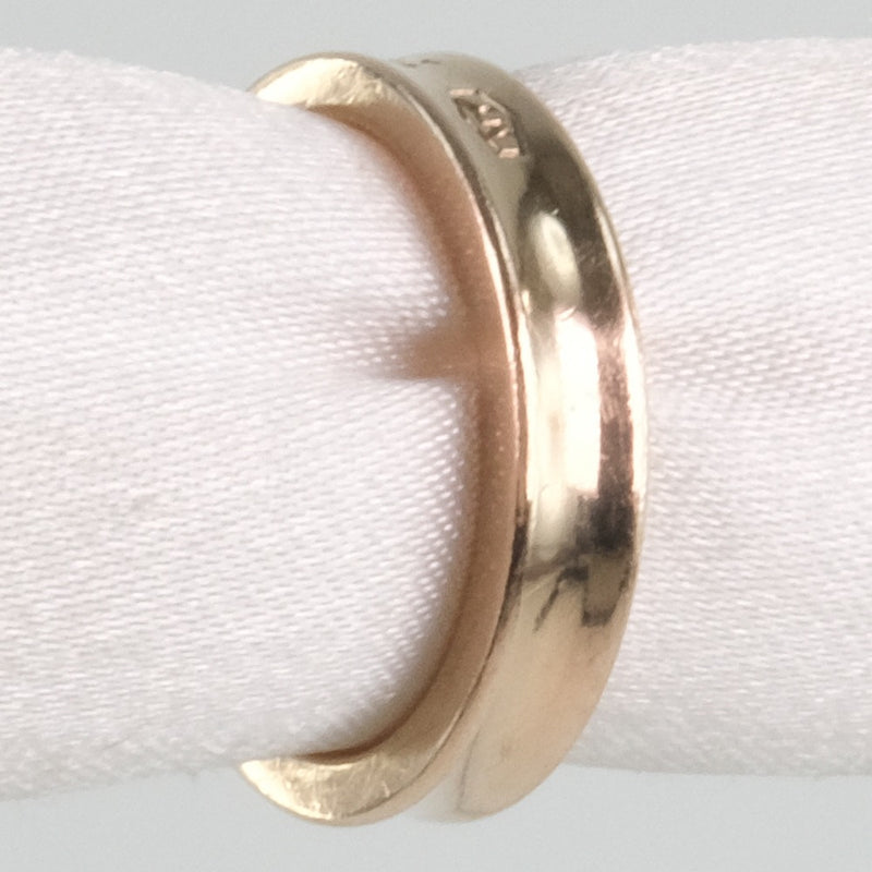 [TIFFANY & CO.] Tiffany 1837 Ring / Ring Metal 7.5 Pink Gold Ladies Ring / Ring