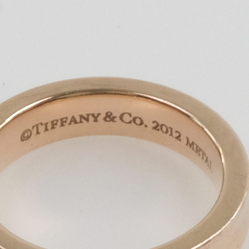 [Tiffany & Co.] Tiffany 1837 링 / 링 메탈 7.5 핑크 골드 레이디 링 / 링