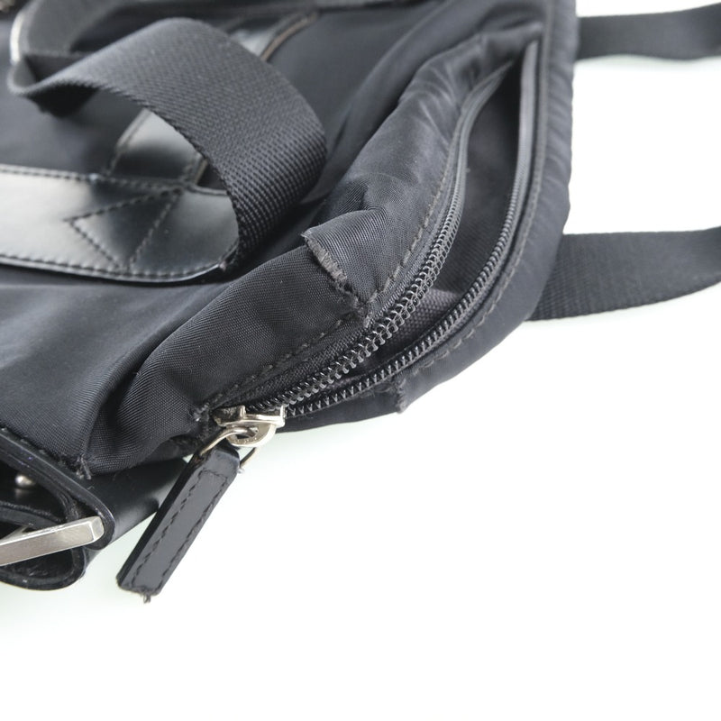 [Salvatore Ferragamo] Salvatore Ferragamo 2way Homoda de hombro Nylon Black Ladies Handbag