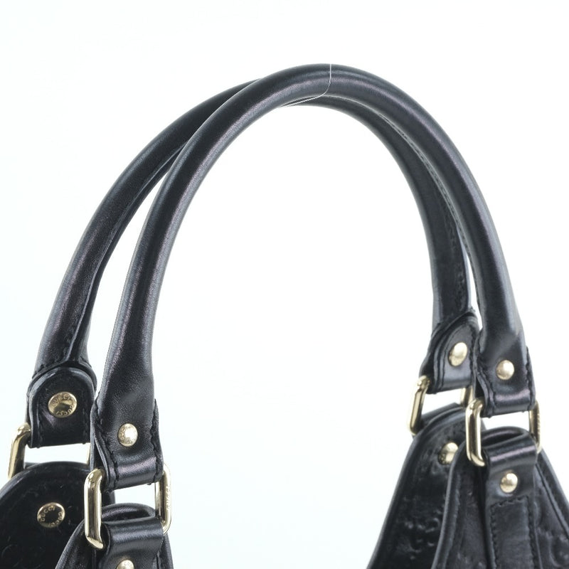 [Gucci] Gucci GG 203495 핸드백 Simer Leather Black Ladies 핸드백 A 순위