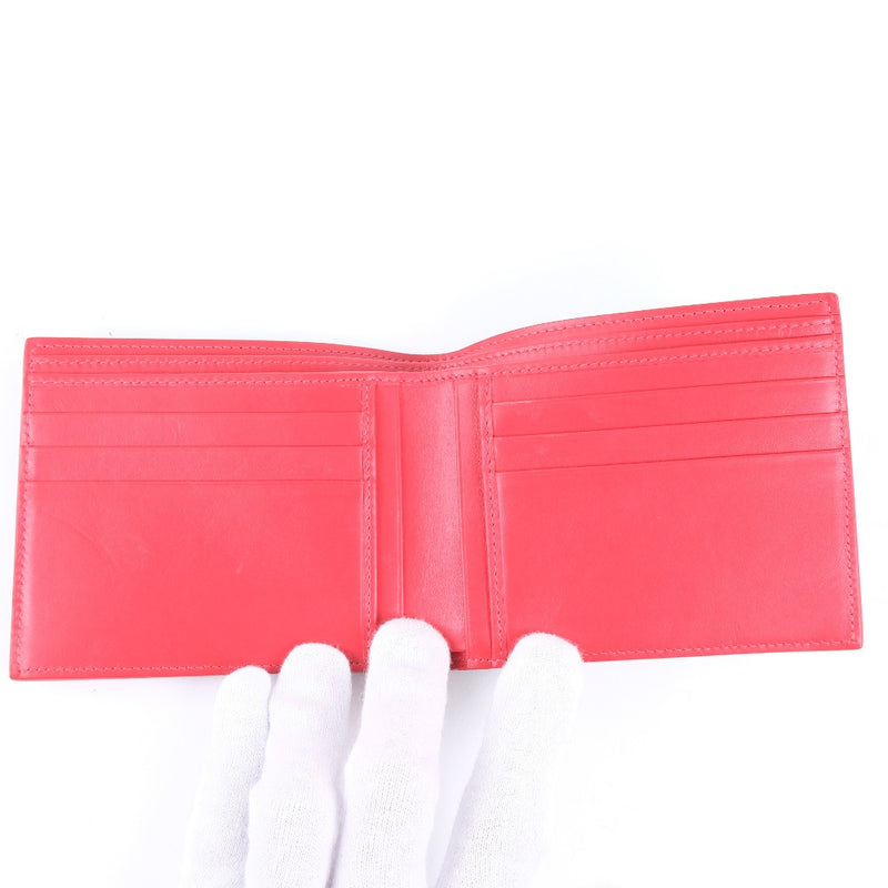 [Christian Louboutin] Christian Lubutan Studs bi -fold billetera de billetera negra bi -bi -billet a+rango