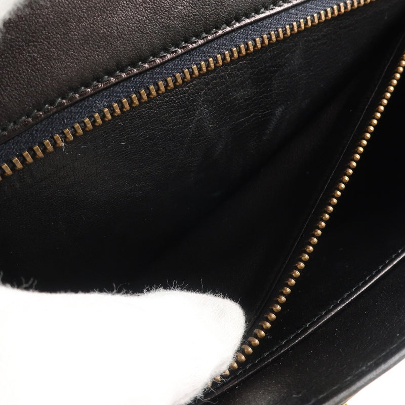 [HERMES] Hermes Alkazard Chain Shoulder Shoulder Bag Calf Black 〇R engraved Ladies shoulder bag A-Rank