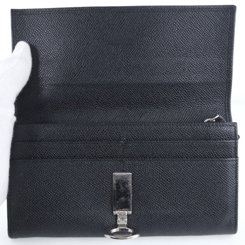 [BVLGARI] 불가리 불가리 불가리 불가리 불가리 긴 지갑 송아지 흑인 유니essex 긴 지갑