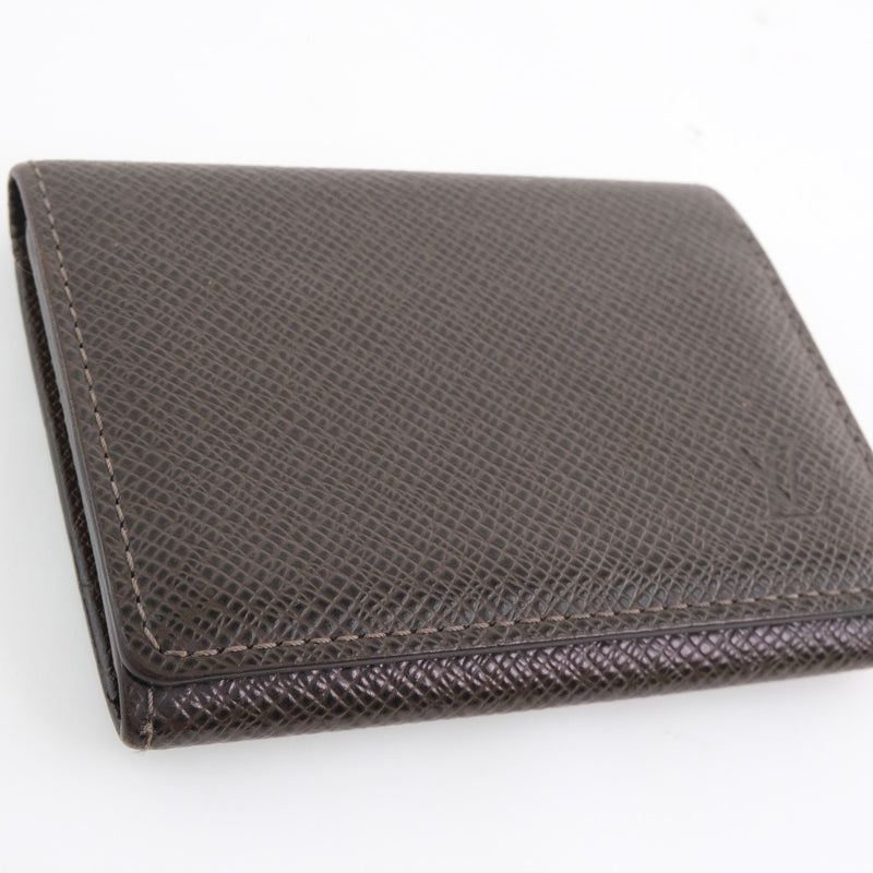 Louis Vuitton Business Card Holder Taiga Envelope M30928 Brown