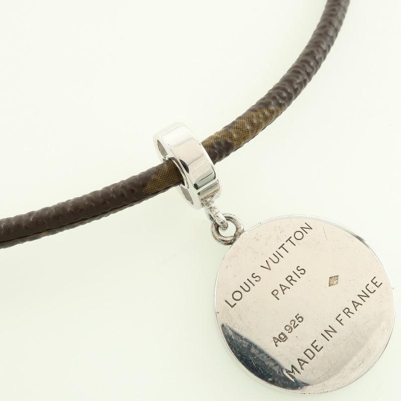 Louis Vuitton Flower Petal Patent Leather Choker Necklace