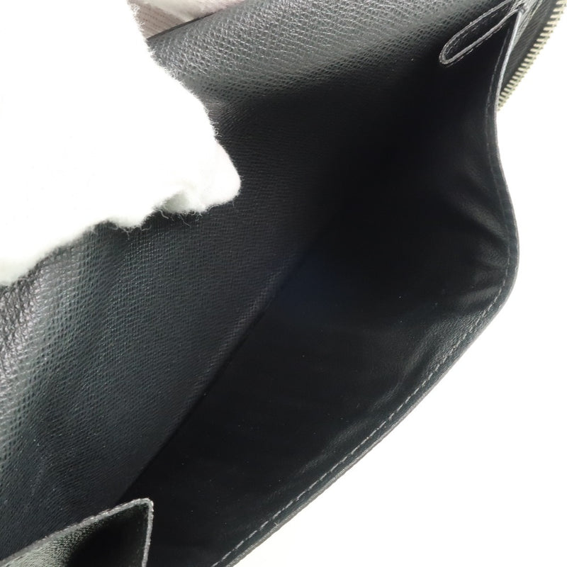 [Louis Vuitton] Louis Vuitton Zippy Wallet Vertical M30503 Long Taiga Billetera larga para hombres negros