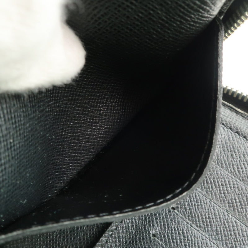 [Louis Vuitton] Louis Vuitton Zippy Wallet垂直M30503长钱包taiga黑人长钱包
