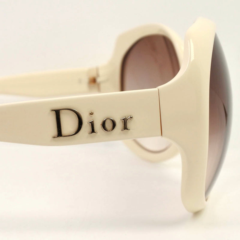 【Dior】クリスチャンディオール
 サングラス
 プラスチック 白/ 62□20 125刻印 レディース サングラス
A-ランク