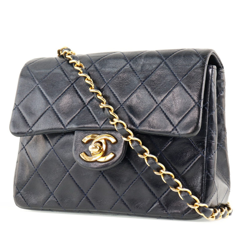 Chanel Coco Mail Clutch with Chain Quilted Calfskin Mini Green 230485294