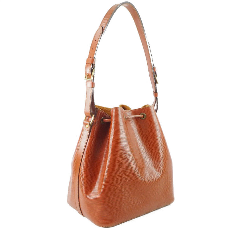 [LOUIS VUITTON] Louis Vuitton Petit Noe M44103 Epireather Kenya Brown Tea AR1918 engraved ladies shoulder bag