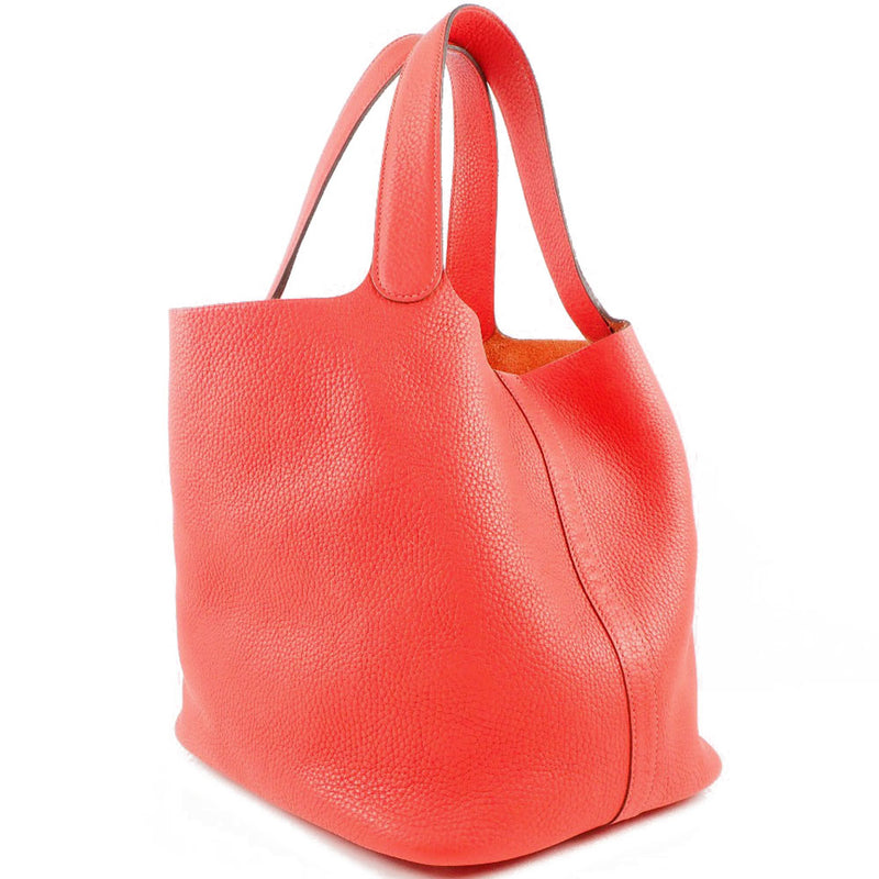 [HERMES] Hermes Picotan Rock GM Triyoon Clemance Pink T engraved Ladies Handbag A-Rank