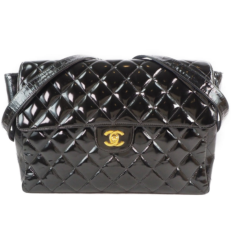 CHANEL] Chanel Chain Backpack Matrasse Enamel Black Ladies Rucksack D –  KYOTO NISHIKINO
