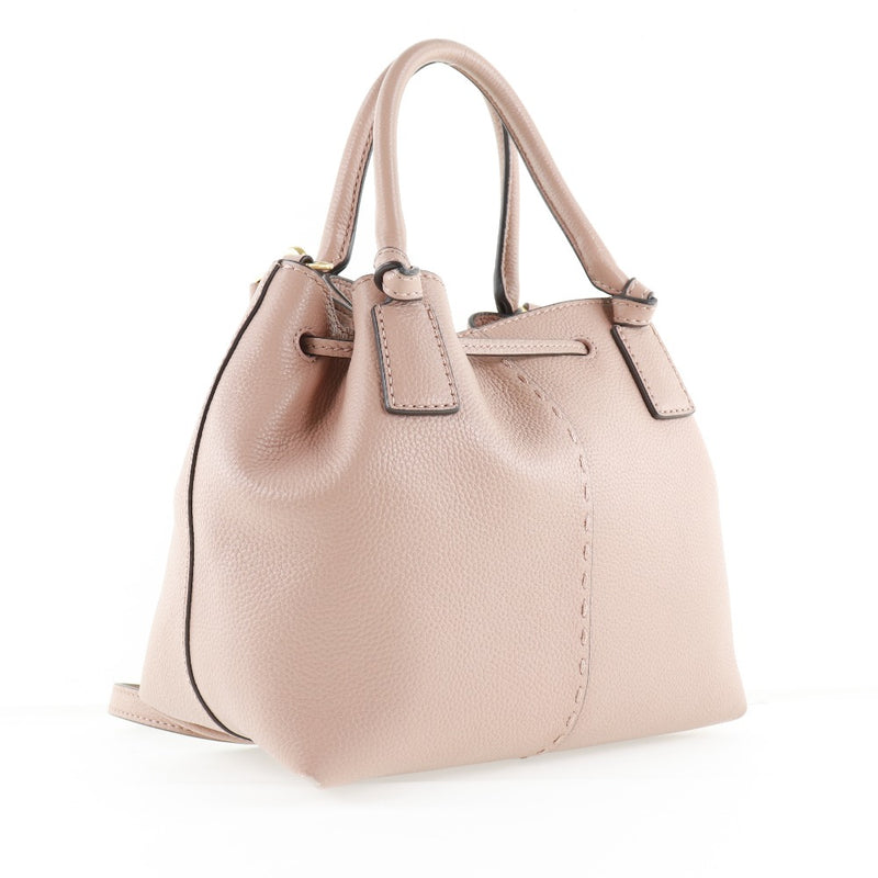[Tory Burch] Tory Burch Mac Glow String Satchell 85119-0921 Calf Pink Ladies Handbag