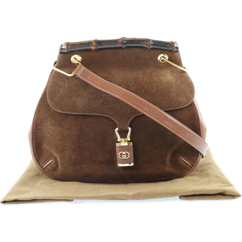Loewe Gate Pocket Shoulder Bag C650z42x34 Calf Brown Unisex