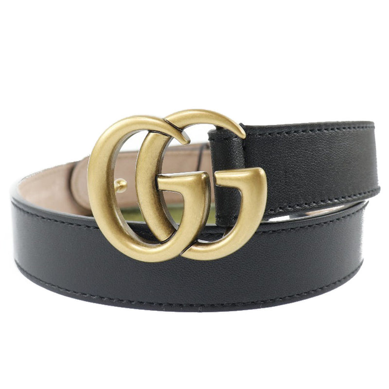 Gucci Kids Double G Leather Belt