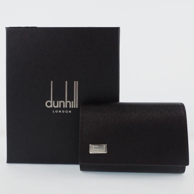 【Dunhill】ダンヒル
 サイドカー FP5020E カーフ こげ茶 メンズ キーケース
Sランク