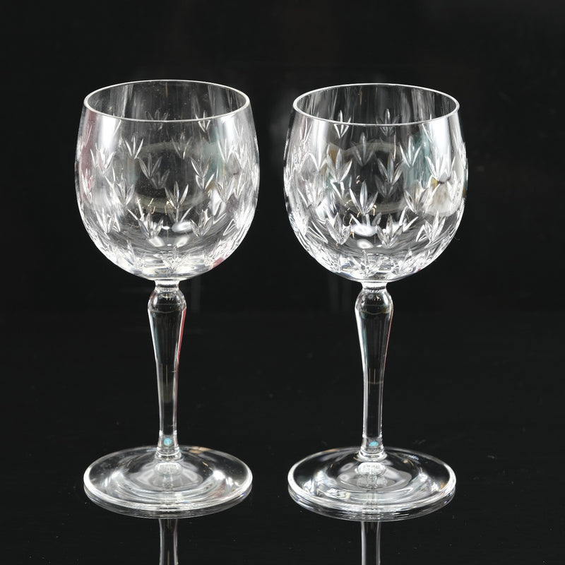 Tiffany & Co. Tiffany Floretto Wine Glass X 2 Tableware Crystal [61230301-36] 미사용
