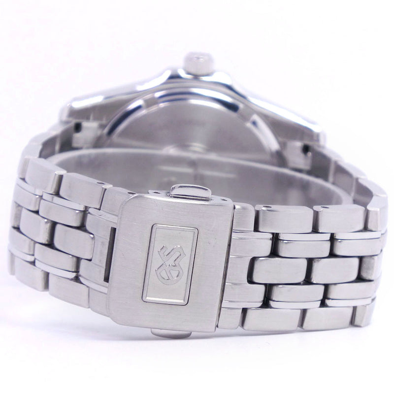 [Seiko] Seiko Grand Seiko 8J56-8000 Watch Stainless Steel Quartz Analog Display Men's Black Dial Watch