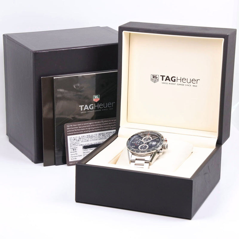 TAG HEUER】タグホイヤー カレラ CAL.1887 CAR2A10-2/CAR2A10.BA079 腕時計 ステンレススチール 自 –  KYOTO NISHIKINO