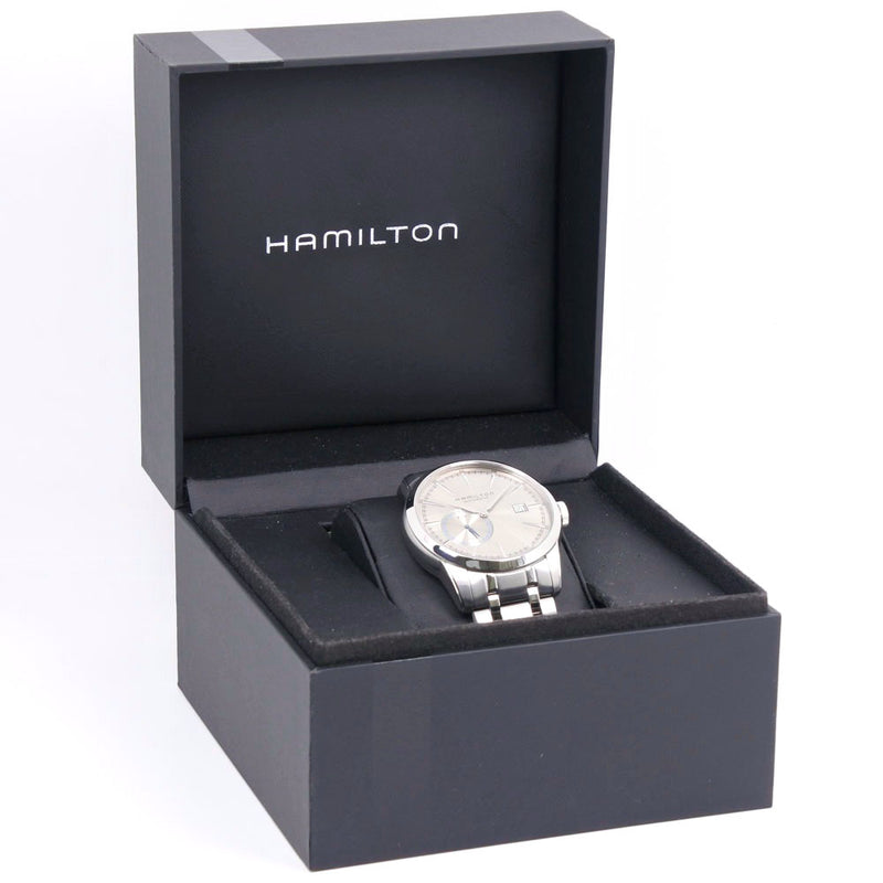 [汉密尔顿]汉密尔顿铁路路H405150观看不锈钢自动男士银牌手表