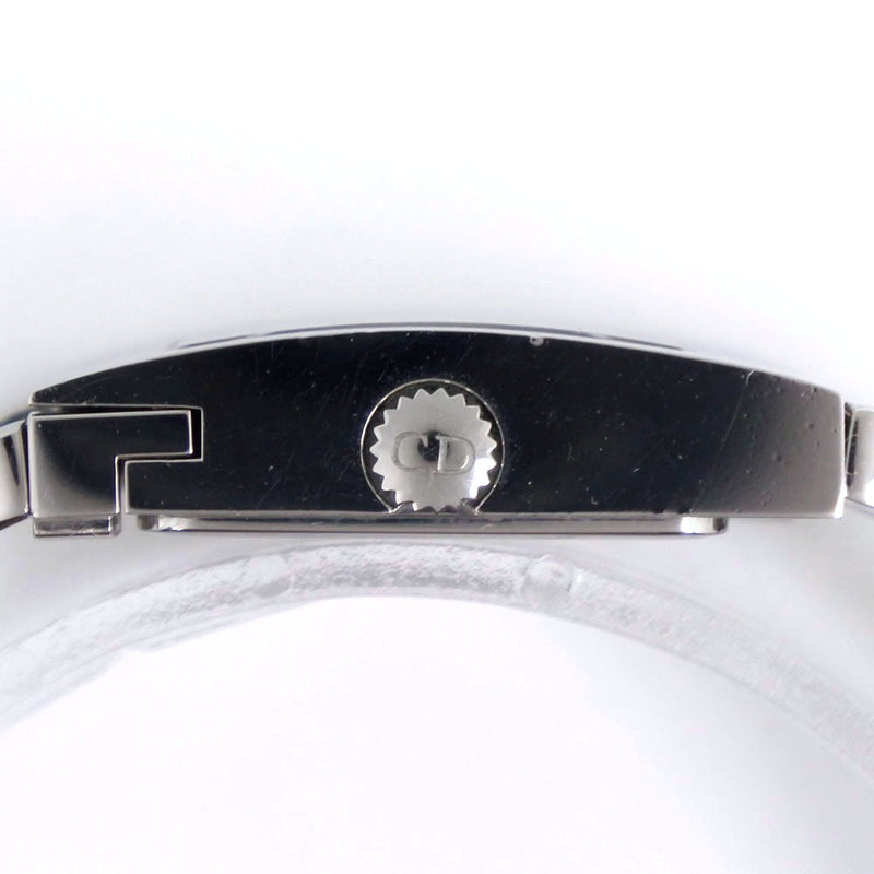 [Dior] Christian Dior Maris Watch D78-109不锈钢石英模拟显示白色外壳表盘Maris Ladies A级