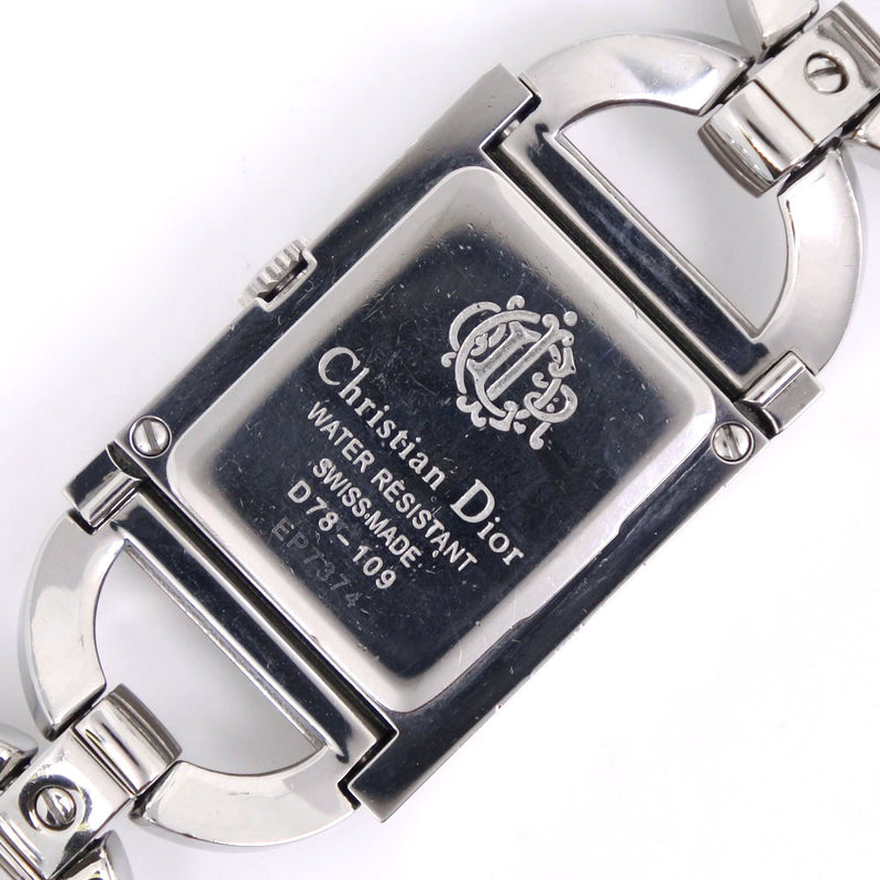 Dior] Christian Dior Maris D78-109 Watch Stainless steel quartz