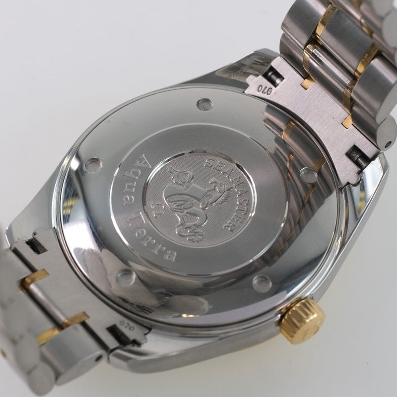 【OMEGA】オメガ
 シーマスター150M アクアテラ 2317.30 腕時計
 ステンレススチール クオーツ メンズ シルバー文字盤 腕時計
A-ランク