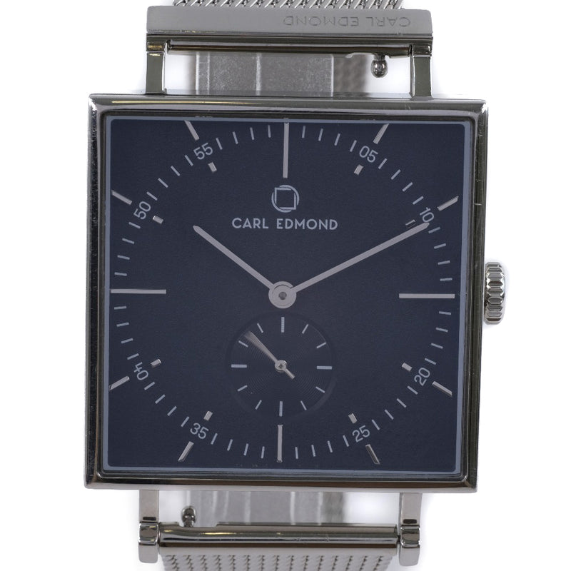 [CARL EDMOND] Karl Edmond Granit IBO2671BG Watch Stainless Steel Quartz Men's Black Dial Watch