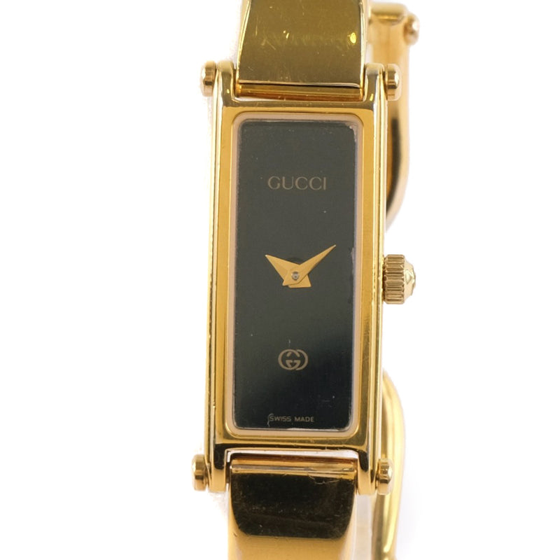 高い品質 GUCCIグッチ レディース腕時計ブラック＆ゴールド3001L人気 