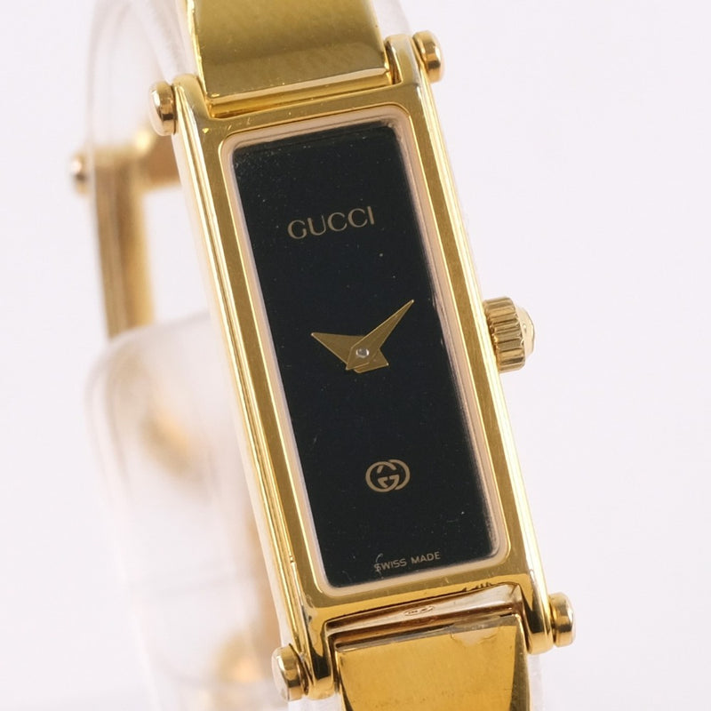 [Gucci] Gucci 1500L看不锈钢石英女士黑色表盘