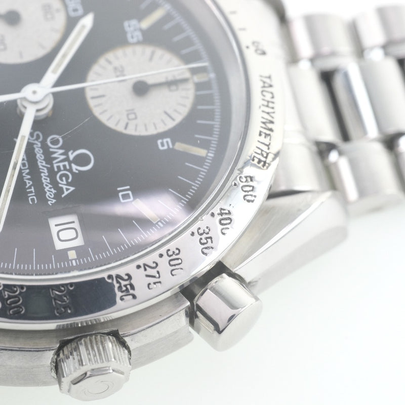 [欧米茄]欧米茄速度大师3511.50观看不锈钢自动计时男士黑色表盘手表
