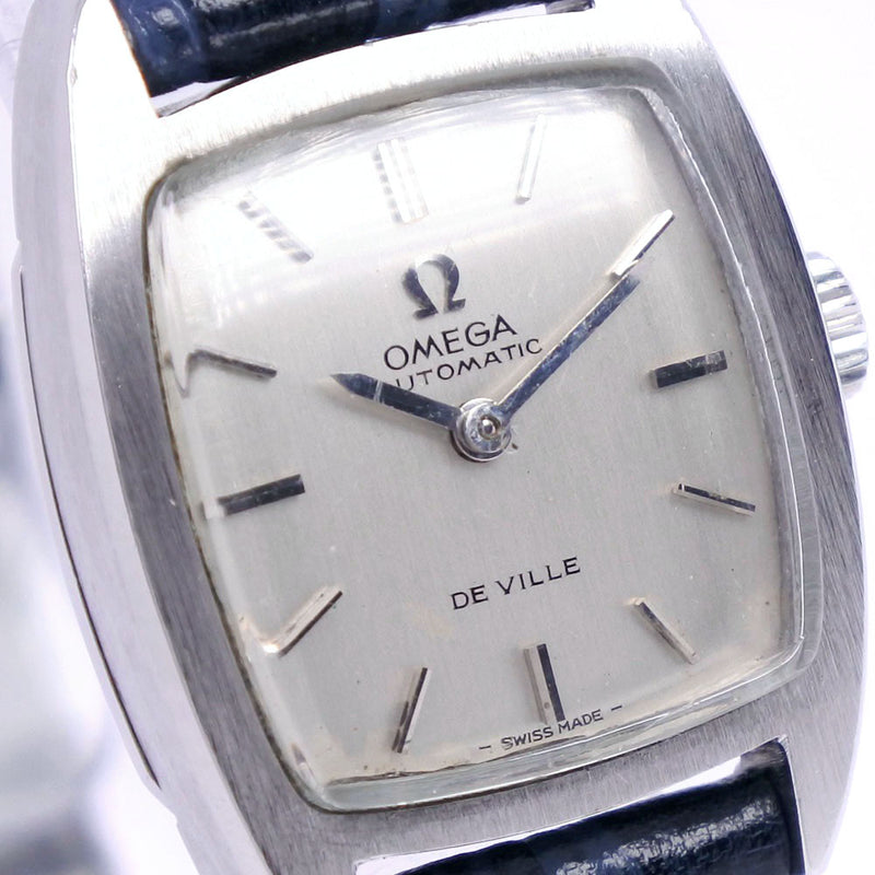 [Omega] Omega Devil/Devil Cal.661 Reloj de acero inoxidable Wrap Automatic Wrap Ladies Silver Dial Watch
