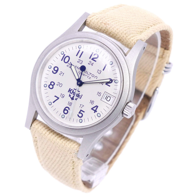 メンズHAMILTON ハミルトン Khaki カーキ 9797 クォーツ 腕時計