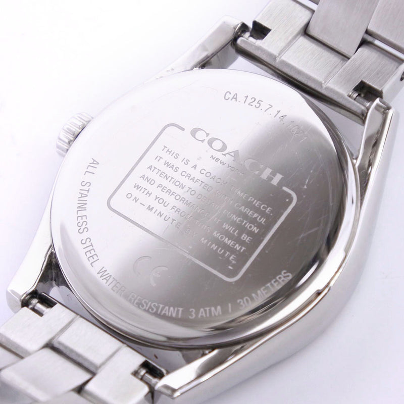 【COACH】コーチ
 CA.125.7.14.1621 腕時計
 ステンレススチール シルバー クオーツ アナログ表示 レディース シャンパンゴールド文字盤 腕時計
Aランク