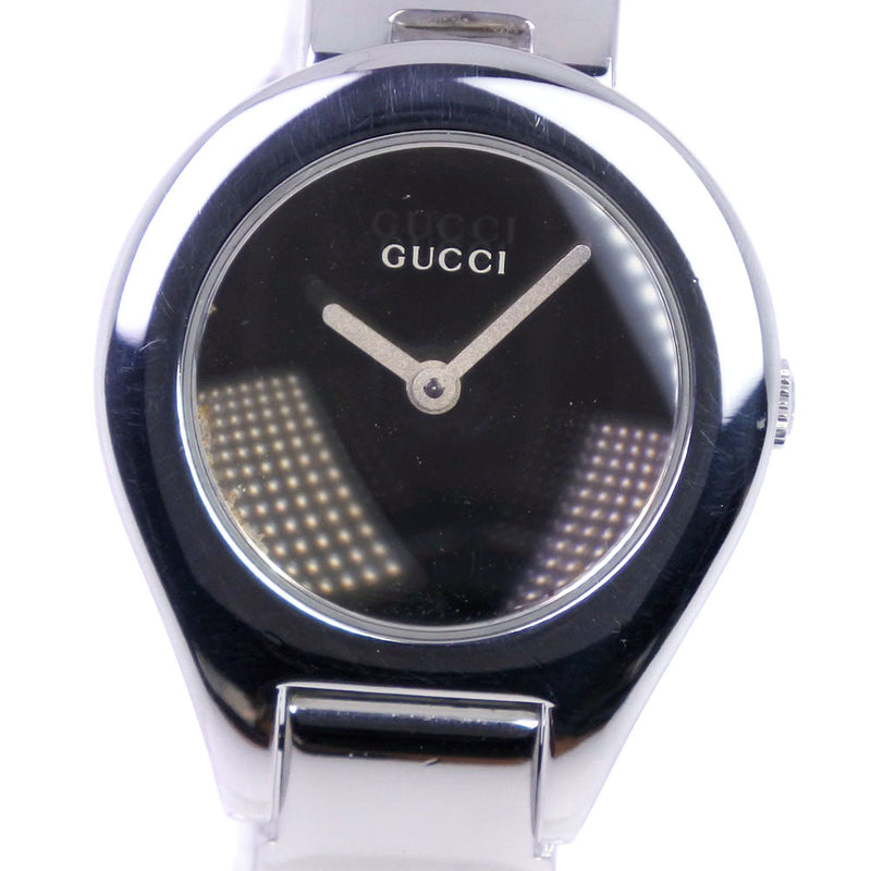 【GUCCI】グッチ
 6700L 腕時計
 ステンレススチール シルバー クオーツ アナログ表示 レディース シルバー文字盤 腕時計
A-ランク
