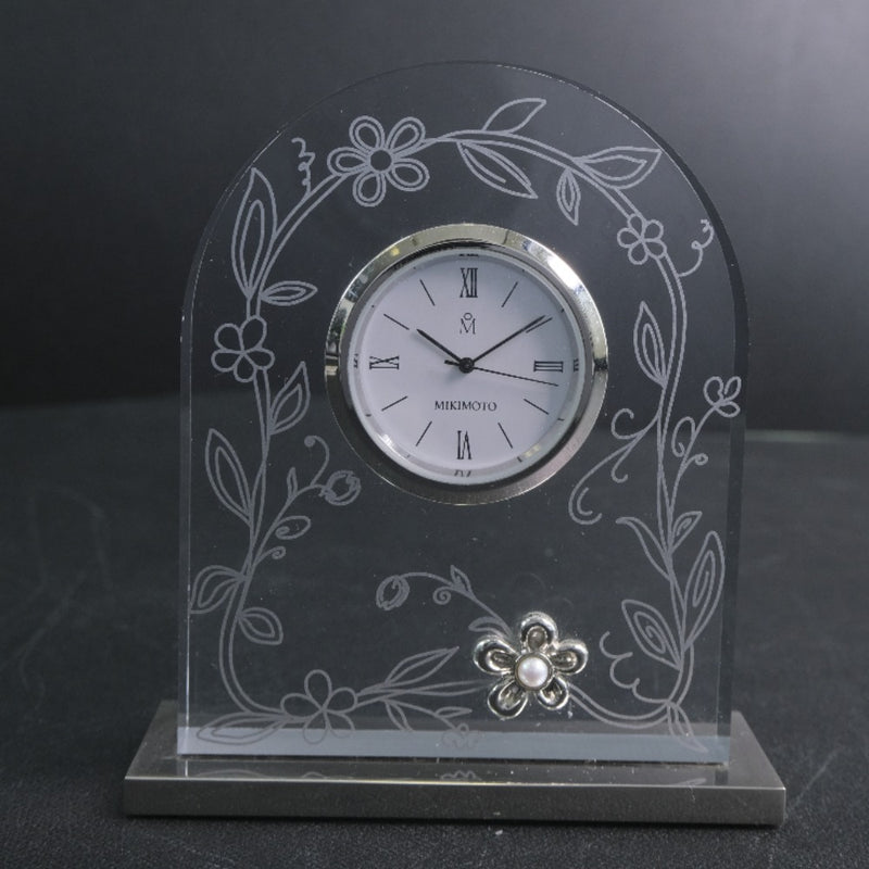 [Mikimoto] Mikimoto 사진 프레임 시계 Crystal Unisex