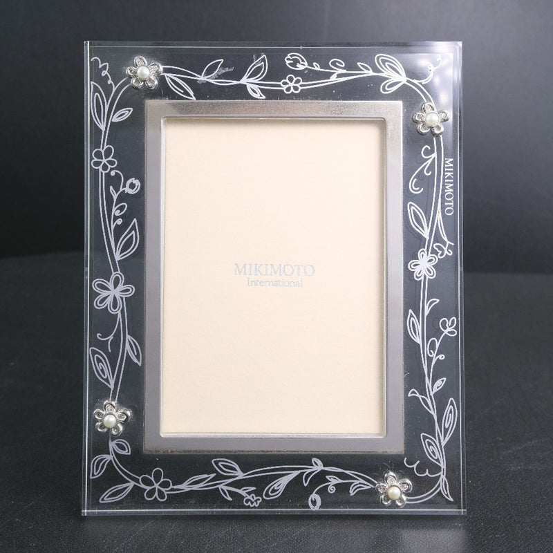 [Mikimoto] Mikimoto Frame Marco de fotograma Crystal unisex